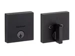 Kwikset Downtown Matte Black Square Deadbolt/smartkey Security Low Profile. Fixed Price $13.50.
