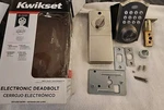 Kwikset 92640-001 Contemporary Electronic Keypad Single Cylinder Deadbolt. Fixed Price $19.63.