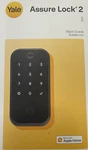Yale Assure Lock 2 Keypad Smart Bluetooth Apple Home Black Suede. Fixed Price $107.00.