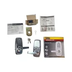 Brinks BC40107 Commercial Keypad Entry Lever Satin Chrome Replacement No Latch. Fixed Price $35.99.
