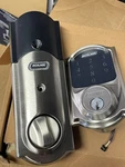 Schlage BE469ZPCAM619 Connect Smart Deadbolt, Satin Nickel, Z-wave. Fixed Price $135.00.