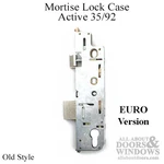 Euro Mortise Lock Case, Active 35/92 Gear, Old Style Replacement. Fixed Price $135.00.