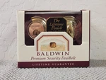 Baldwin Permium Security Deadbolt Single Cylinder Lifetime Finish 98231.003 Read. Fixed Price $49.97.