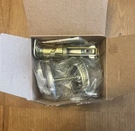 Kwikset - Single Cylinder Deadbolt Satin Chrome Smartkey Security. Fixed Price $13.89.