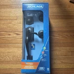 Schlage F60 V 716 Geo Camelot Aged Bronze Deadbolt Keyed Door Handle Set Ob. Fixed Price $49.95.