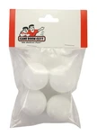 Universal Replacement Foosballs- White Smooth Surface Set Of 4. Fixed Price $11.89.