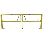 Edgesafe ESGDBL-120-PCY Paired Gate, 108"TO168"ADJ.OPENING, Yellow. Fixed Price $2821.99.