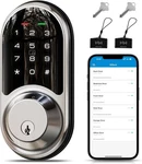 Veise RZ06 Smart Lock For Front Door With App Control, Keyless Entry, Electronic. Fixed Price $53.89.