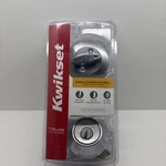Kwikset Security 600 Deadbolt Series Satin Chrome Single Cylinder Door Lock. Fixed Price $7.99.