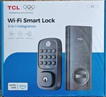 Tcl D1 Wi-fi Smart Lock Fingerprint Keypad Alexa Compatible App Control. Fixed Price $59.99.