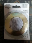 Defender Security 9524 Back Plate, 3-1/2-INCH, Brass Plated. Fixed Price $15.99.