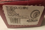 Kwikset 97802-052 Satin Chrome Single Cyl. Deadbolt 26D Rcal Rcs B8PKG. Fixed Price $15.00.