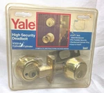 Yale High Security Deadbolt Lock V3211A Cylinder Thumbturn Nos Package. Fixed Price $18.89.