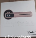 New Rulart Fingerprint Smart Door Lock Biometric Keyless Entry - Black. Fixed Price $39.99.