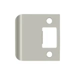 Deltana Satin Nickel 2-1/4" Overall Extended Lip Strike Plate SPE225U15. Fixed Price $15.99.