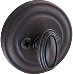 Baldwin PTTRD112 Reserve Patio Traditional Round Deadbolt, Aged Bronze Finish. Fixed Price $68.88.