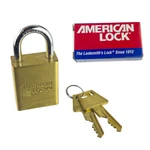 G28988E American A5530 1-1/2" Wide Solid Brass Body Padlock. Fixed Price $15.70.