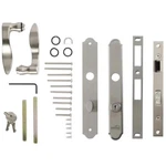 Serenade Mortise Lever Lock Set With Deadbolt, Satin Nickel. Fixed Price $131.59.