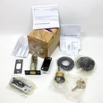 Baldwin Deadbolt 8244.190.KK Contempo Ii Door Lock Black. Fixed Price $39.00.
