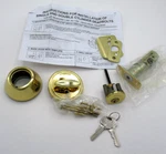 Copper Creek Pack Deadbolt Brass DB2410PB. Fixed Price $15.99.