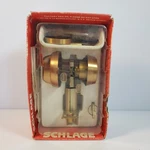 Schlage B160P Single Cylinder Deadbolt Antique Brass (finish 612). Fixed Price $28.28.