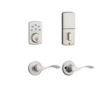 Kwikset Powerbolt 2 Touchpad Keyless Entry With Balboa Lever. Fixed Price $120.00.