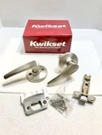 Kwikset 200DL Rcs Delta Passage Door Lock Satin Nickel Leverset. Fixed Price $18.99.