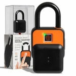 Brand New Sharper Image Digital Rechargable Fingerprint Padlock. Fixed Price $34.99.