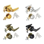 Premier Lock Entry Lever Door Knob & Deadbolt Combo Set Keyed Alike. Fixed Price $39.99.
