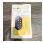 New X Yale YRD540-WV-619 Keypad Smart Deadbolt Satin Nickel, Google/nest. Fixed Price $125.00.