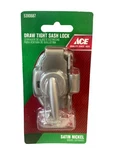 Ace Draw Tight Sash Lock Satin Nickel Window Security Latch 5390687. Fixed Price $12.95.