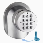 Electronic Keypad Door Knob Lock Set Satin Nickel SHL-1320-880 Sohomill. Fixed Price $104.99.