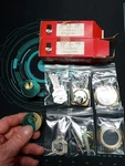 Pc Lsda 6 Pin H225 Brass Rim Cylinders Both Keyed Alike. Nos. LOT9875. Fixed Price $24.00.