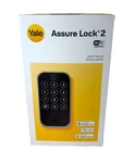 Yale Assure Lock Smart Door Wifi Touchscreen Satin Nickel YRD420-WF1-619. Fixed Price $179.95.