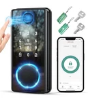 Psos Keyless Entry Door Lock With Keypad, Smart Dead Bolt Fingerprint. Fixed Price $51.00.