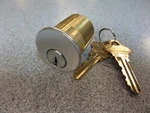 Gms M112SC26DST Pin Schlage 1/2" Mortise Lock Cylinder Satin Aluminum. Fixed Price $16.95.