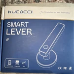 Kucacci N20 Smart Fingerprint Door Lock Silver Brushed Stainless Steel. Fixed Price $14.00.