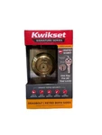 Kwikset 9853SMTCPK4V1 Polished Brass Double Cylinder Deadbolt Smartkey. Fixed Price $34.99.