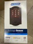 New Schlage BE479AAVCAM716 Sense Smart Camelot Trim Deadbolt Aged Bronze. Fixed Price $262.99.