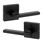 Kwikset 97300-913 Lever Square Rose Matte Black. Fixed Price $24.95.