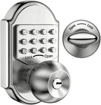 Keyless Mechanical Deadbolt Lock With Keypad - 100% Stainless Steel. Fixed Price $78.99.