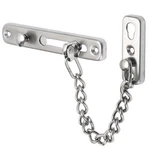 Alise Chain Guard Lock,door Locks With 1 Pack, Brushed Nickel. Fixed Price $12.99.