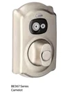 Schlage BE367 Cam Ibutton Electronic Deadbolt And FE210 Trim Set- Satin. Fixed Price $80.00.