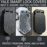 Yale Smart Lock Sun & Weather Guard Cover - Nest X Approach Assure. Fixed Price $32.50.