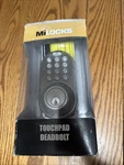 Milocks DF-02SN Electronic Keyless Entry Touchpad Deadbolt Door. Fixed Price $29.39.