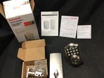 Satin Nickel Single Cylinder Electronic Deadbolt Lighted Keypad Used. Fixed Price $64.55.