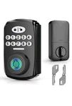 Physen Fingerprint Door Lock Keyless Entry Electronic Keypad Black. Fixed Price $38.00.