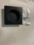 Emtek 2213US19 Square 2-1/2 Inch Flush Door Pull Flat Black. Fixed Price $17.67.