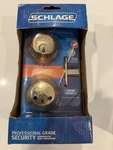 Schlage Deadbolt Sided Keyed Bright Brass B362N V 505 605. Fixed Price $30.00.