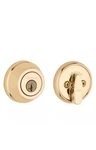 Kwikset 3 Smt 6AL Strkp 1-CYL Deadbolt Smartkey Polished Brass 97800-225. Fixed Price $38.44.